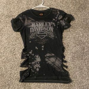 Harley Davidson SM cut out sides t-shirt